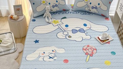 꺄아! 득템! 시나모롤 침대패드 후기💖